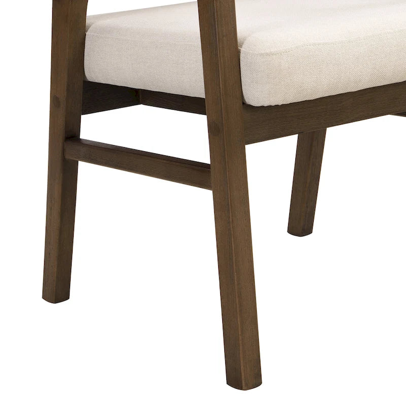 Cane Upholstered Dining Chair (Set of 2)