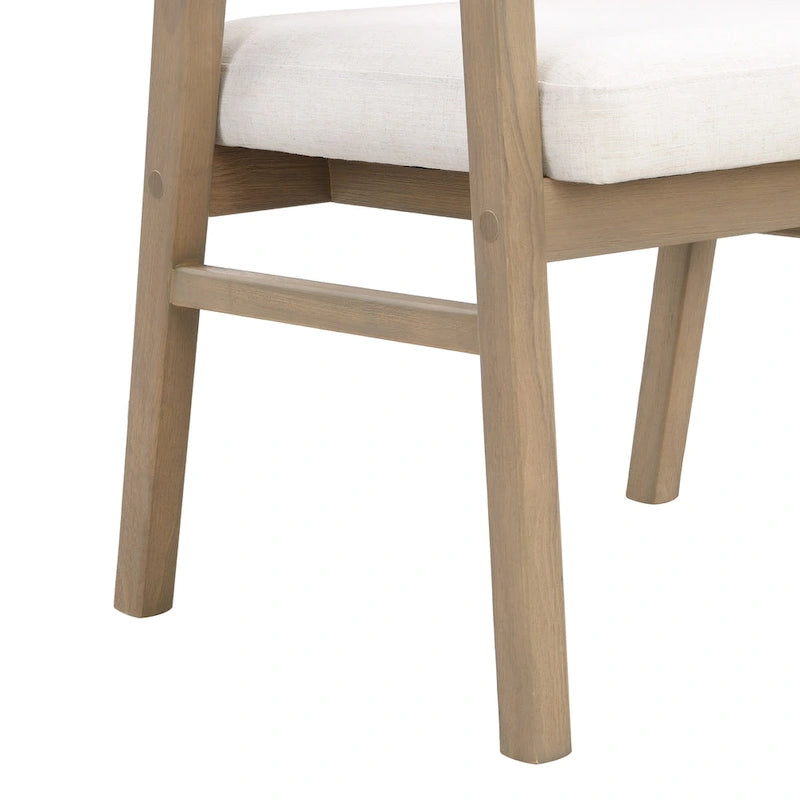Cane Upholstered Dining Chair (Set of 2)