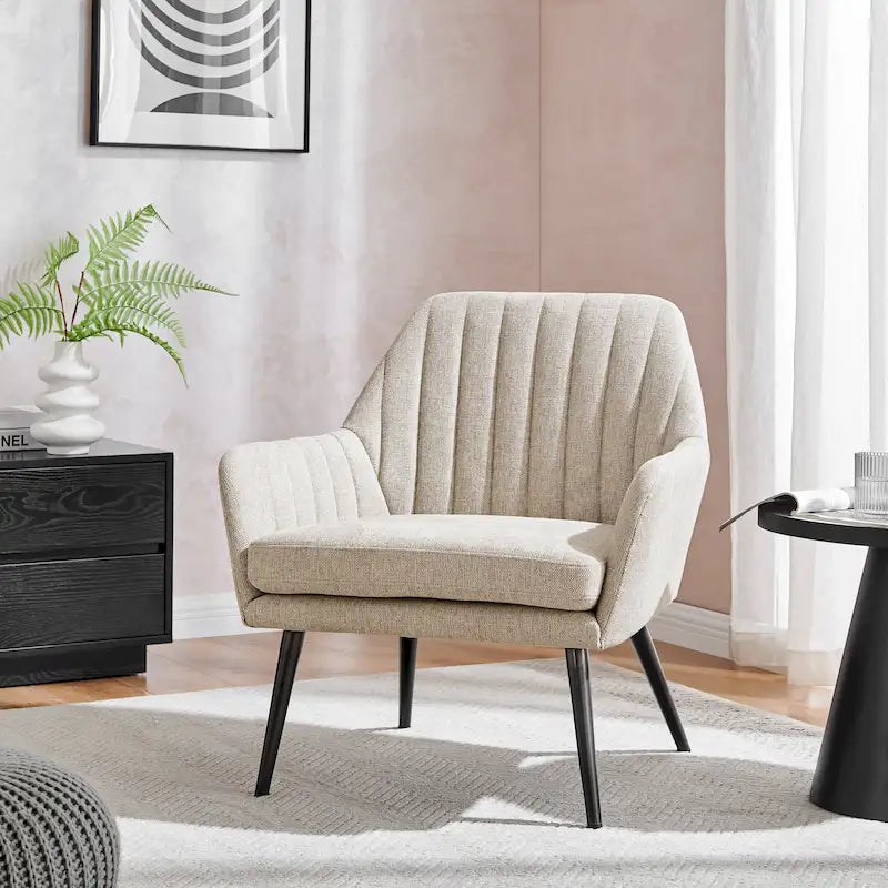 Fabric Accent Arm Chair