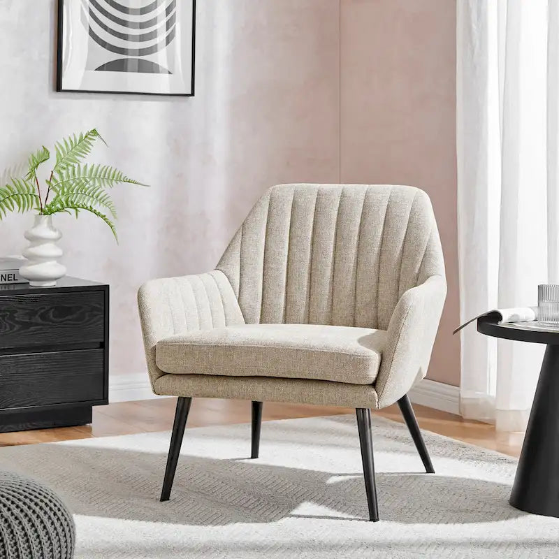 Fabric Accent Arm Chair