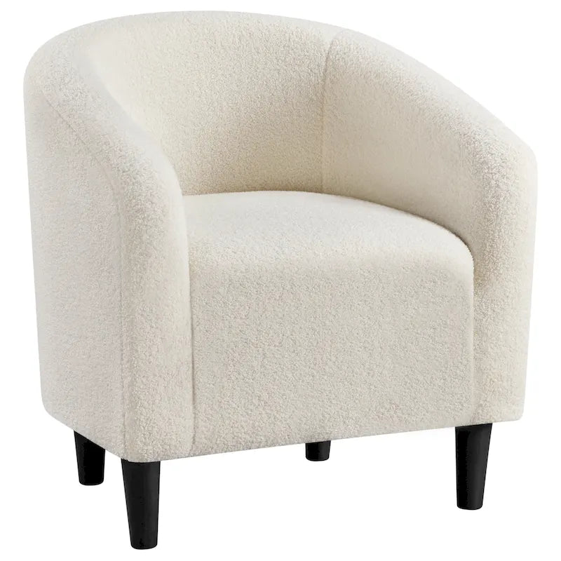 Club Chair Accent Barrel Chair Upholstered Arm Chair