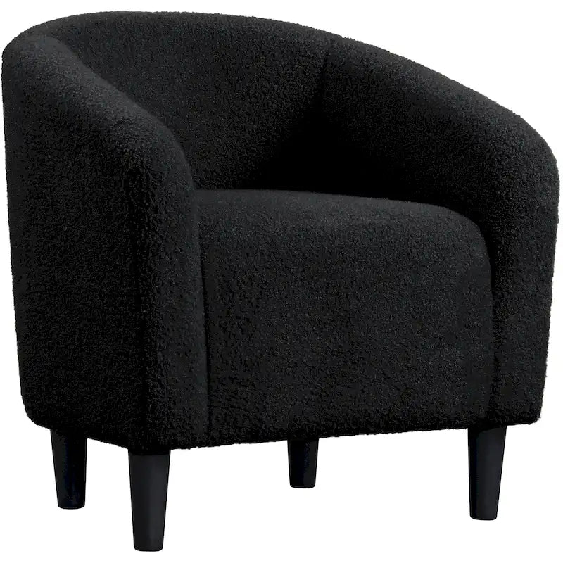 Club Chair Accent Barrel Chair Upholstered Arm Chair
