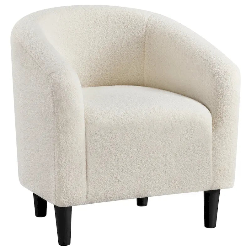 Club Chair Accent Barrel Chair Upholstered Arm Chair