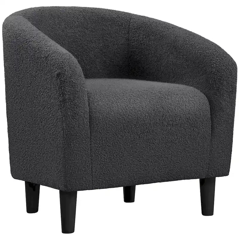 Club Chair Accent Barrel Chair Upholstered Arm Chair