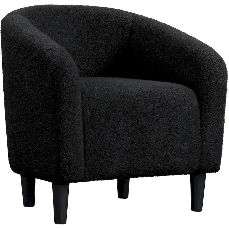 Club Chair Accent Barrel Chair Upholstered Arm Chair