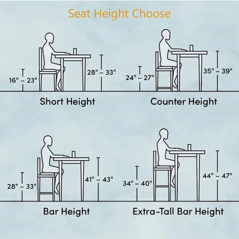 Counter Height Bar Stools Island Bar Chairs with Gold Stainless Steel Legs