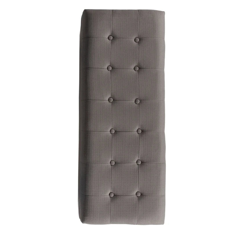 Porch & Den Tufted Storage Bench