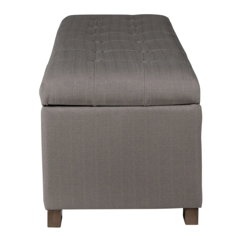 Porch & Den Tufted Storage Bench