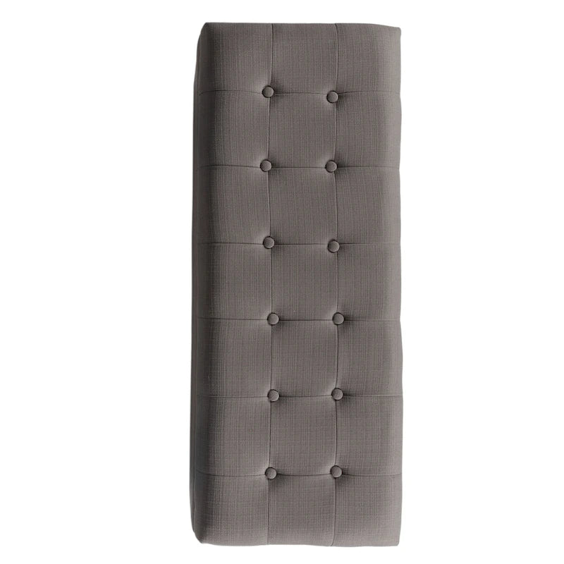 Porch & Den Tufted Storage Bench