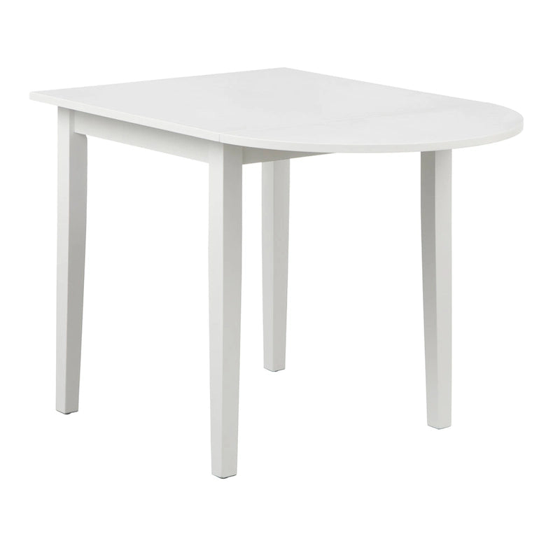 Country Cottage Solid Wood Drop-Leaf Dining Table