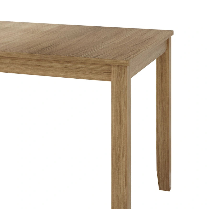 Minimalist Timeless Wooden Dining Table - N/A