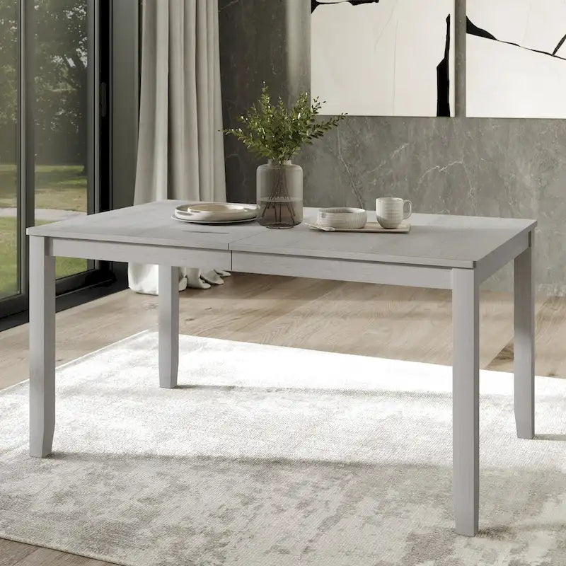Minimalist Timeless Wooden Dining Table - N/A