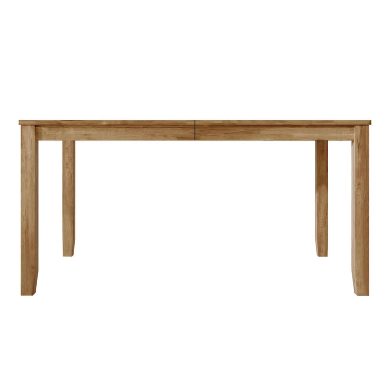 Minimalist Timeless Wooden Dining Table - N/A