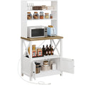 5 Tier Kitchen Bakers Rack with Storage Shelves Microwave Oven Stand Kitchen Shelf Organizer