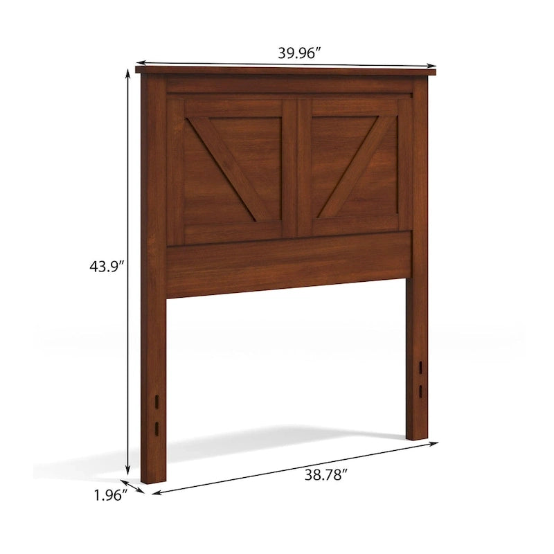 Farmhouse Solid Wood Headboard