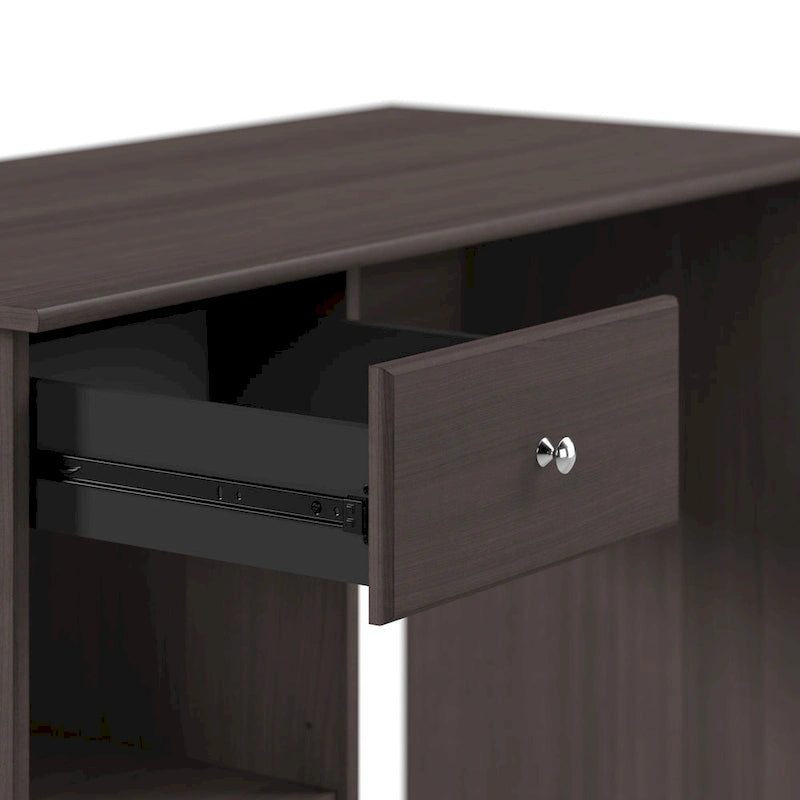 48W Computer Desk with Storage by