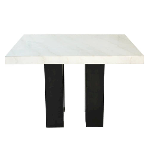 54-inch Square Standard Height Dining Table - White